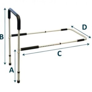 SPONDA DA LETTO SINGOLO CON GAMBE REGOLABILI